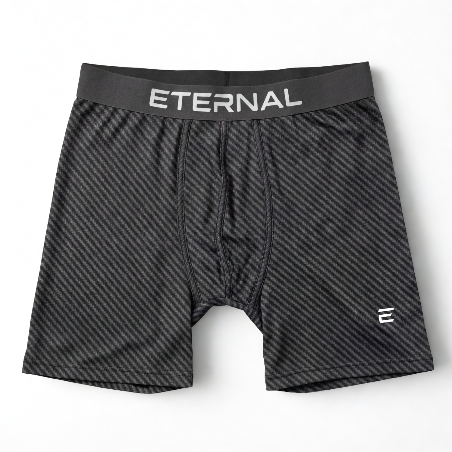 1-Pack Men’s Carbon Bamboo Boxer Briefs